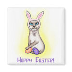 Easter Siamese Bunny Cat Magnet magnet