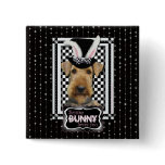 Easter - Some Bunny Loves You - Airedale Button