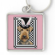 Easter - Some Bunny Loves You - Airedale Keychains