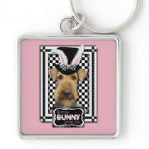 Easter - Some Bunny Loves You - Airedale Keychain