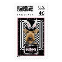Easter - Some Bunny Loves You - Airedale Stamp