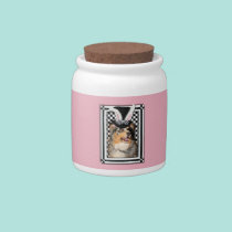 Easter - Some Bunny Loves You  Australian Shepherd candy jars