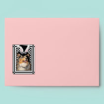 Easter - Some Bunny Loves You  Australian Shepherd envelopes