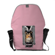 Easter - Some Bunny Loves You  Australian Shepherd Commuter Bags