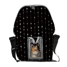 Easter - Some Bunny Loves You  Australian Shepherd Commuter Bags