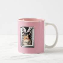 Easter - Some Bunny Loves You  Australian Shepherd mugs