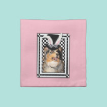 Easter - Some Bunny Loves You  Australian Shepherd napkins