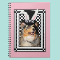 Easter - Some Bunny Loves You  Australian Shepherd notebooks