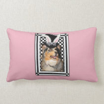 Easter - Some Bunny Loves You  Australian Shepherd pillows