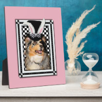 Easter - Some Bunny Loves You  Australian Shepherd plaques