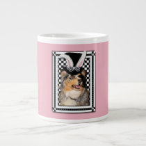 Easter - Some Bunny Loves You  Australian Shepherd mugs