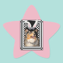 Easter - Some Bunny Loves You  Australian Shepherd stickers