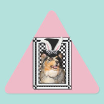 Easter - Some Bunny Loves You  Australian Shepherd stickers