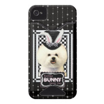 Easter - Some Bunny Loves You - Bichon Frise Iphone 4 Id Cases