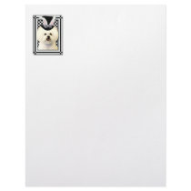 Easter - Some Bunny Loves You - Bichon Frise Customized Letterhead