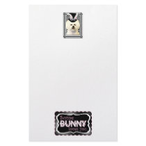 Easter - Some Bunny Loves You - Bichon Frise Customized Stationery