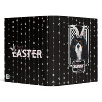Easter - Some Bunny Loves You - Cavalier TriColor Binders