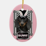 Easter - Some Bunny Loves You - Dachshund Christmas Tree Ornaments