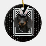 Easter - Some Bunny Loves You - Dachshund Christmas Tree Ornaments