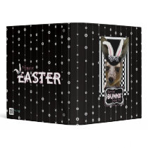 Easter - Some Bunny Loves You - Kangaroo Vinyl Binder