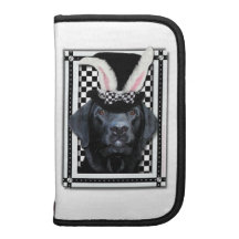 Easter - Some Bunny Loves You - Labrador - Black Organizers