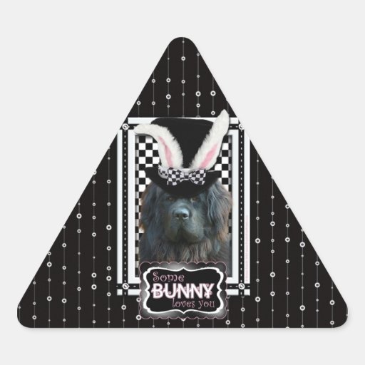 Easter - Some Bunny Loves You - Newfoundland Stickers