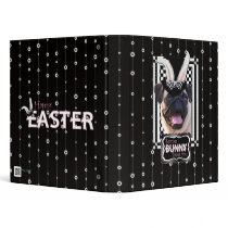 Easter - Some Bunny Loves You - Pug Vinyl Binders