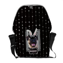Easter - Some Bunny Loves You - Pug Messenger Bag