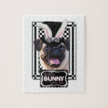 Easter - Some Bunny Loves You - Pug Puzzle