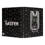 Easter - Some Bunny Loves You - Pug Ruffy Vinyl Binders