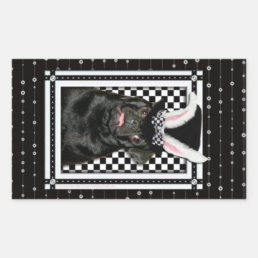 Easter - Some Bunny Loves You - Pug Ruffy Sticker