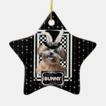 Easter - Some Bunny Loves You - ShihPoo Christmas Ornaments