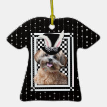 Easter - Some Bunny Loves You - ShihPoo Ornament
