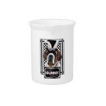 Easter - Some Bunny Loves You - St Bernard Beverage Pitcher