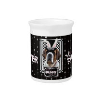 Easter - Some Bunny Loves You - St Bernard Beverage Pitcher