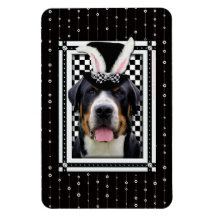 Easter - Some Bunny Loves You - Swissie Rectangular Magnets