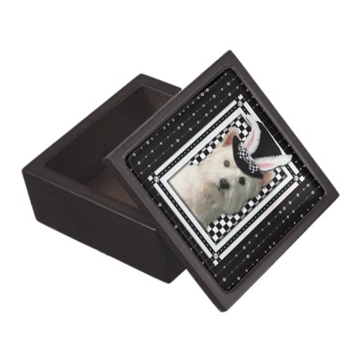 Easter - Some Bunny Loves You - Westie Premium Trinket Boxes
