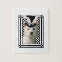 Easter - Some Bunny Loves You - Westie Jigsaw Puzzles