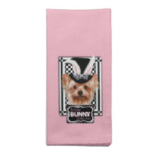 Easter - Some Bunny Loves You - Yorkie Napkins