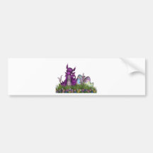 Easter Surprise Baby Dragon Bumper Stickers