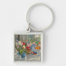 Easter Table Key Chain