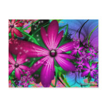 Easter Themed Florals postcards