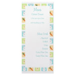 Easter Trio Menu Card rack cards