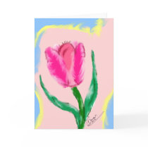 Easter Tulip cards
