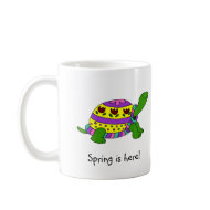 Easter turtle mug