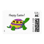 Easter turtle postage stamps