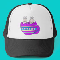 Easter Twins Graphic hats