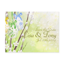 Easter Weeding - Customized postcards
