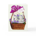 Easter Wishes  Card - Girl