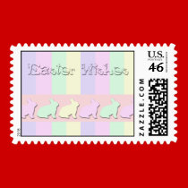 Easter Wishes Postage postage